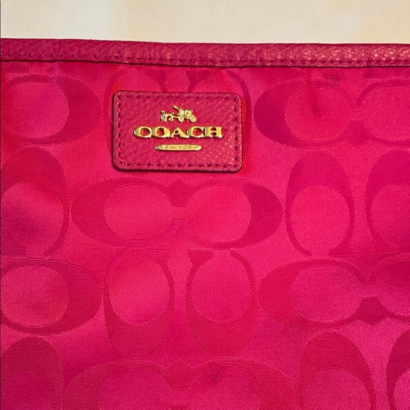 Coach Fuchsia Crossbody Bag - Picture 2 of 3